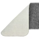 15 db szürke négyszögű csúszásmentes lépcsőszőnyeg 60 x 25 cm