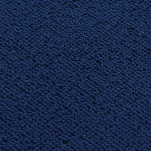 15 db sötétkék négyszögű csúszásmentes lépcsőszőnyeg 75 x 20 cm