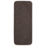 15 db barna négyszögű csúszásmentes lépcsőszőnyeg 60 x 25 cm