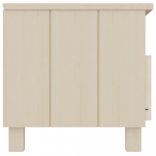 HAMAR mézbarna tömör fenyőfa TV-szekrény 106 x 40 x 40 cm