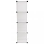 átlátszó polipropilén tárolókocka 9 db kockával