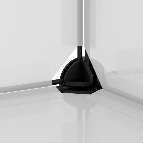 átlátszó polipropilén cipőtartó 93 x 36,5 x 140 cm