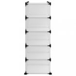 átlátszó polipropilén cipőtartó 84x32x88,5 cm