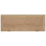 2 db tömör tíkfa falipolc 40 x 15 x 4 cm