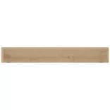 2 db tömör tíkfa falipolc 110 x 15 x 6 cm