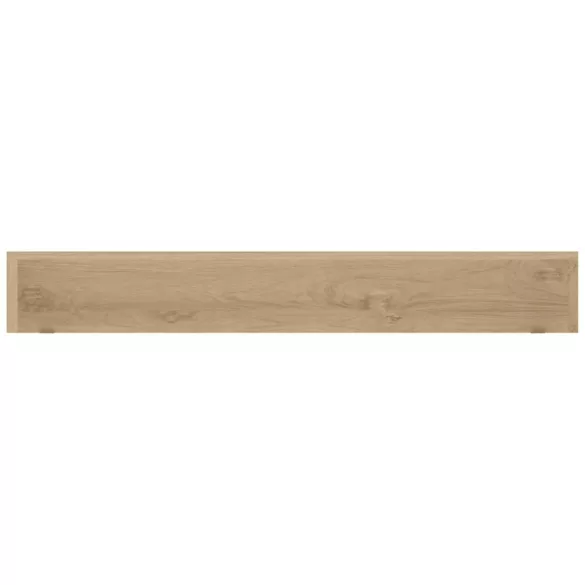 2 db tömör tíkfa falipolc 110 x 15 x 6 cm