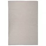 világosszürke lapos szövésű kültéri szőnyeg 120 x 170 cm