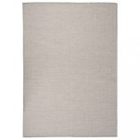 világosszürke lapos szövésű kültéri szőnyeg 160 x 230 cm