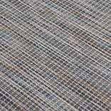 barna-kék lapos szövésű kültéri szőnyeg 120 x 170 cm