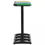 többszínű polipropilén szemetesállványok fedéllel 240-330 L