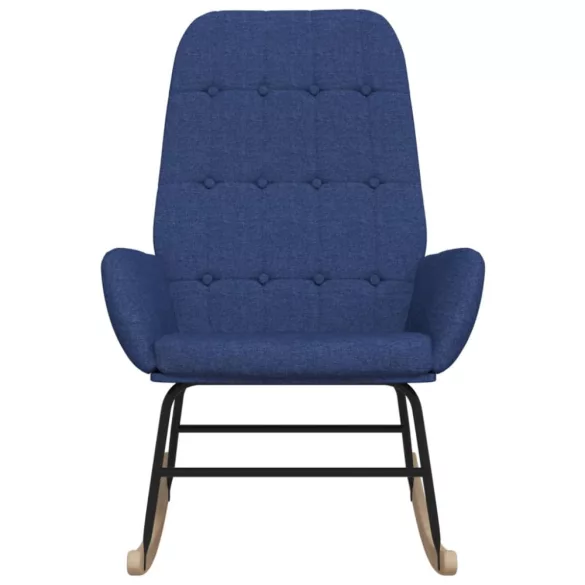 kék szövet hintaszék