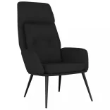 fekete művelúr pihenőszék