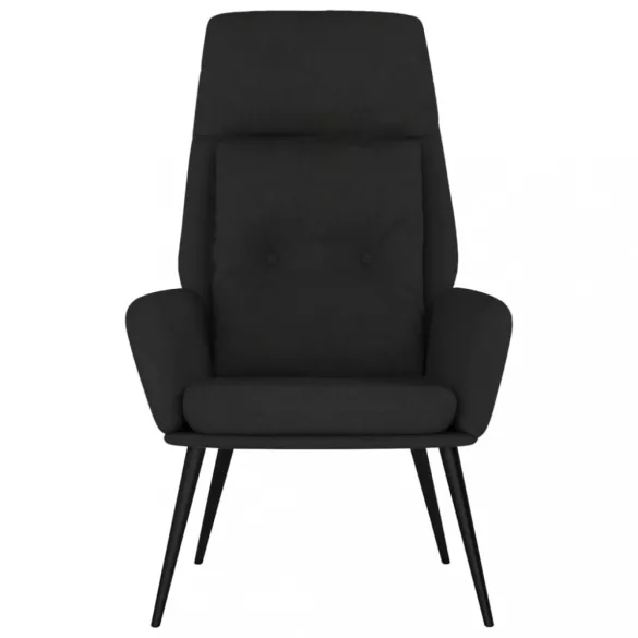 fekete művelúr pihenőszék