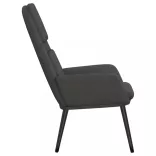 sötétszürke szövet pihenőfotel