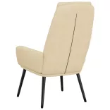 krémszínű szövet pihenőfotel