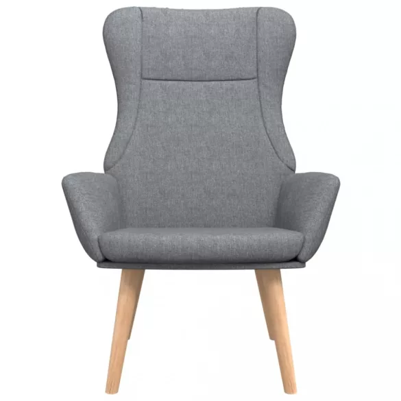 világosszürke szövet pihenőfotel