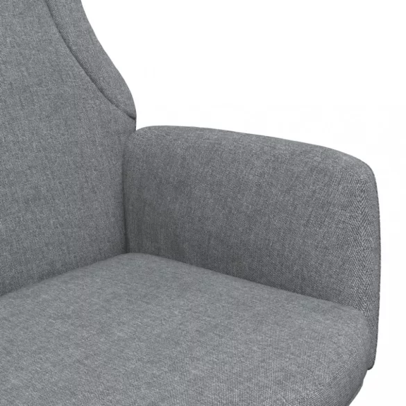 világosszürke szövet pihenőfotel