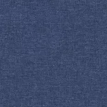 kék szövet és műbőr lábzsámoly 60x60x36 cm