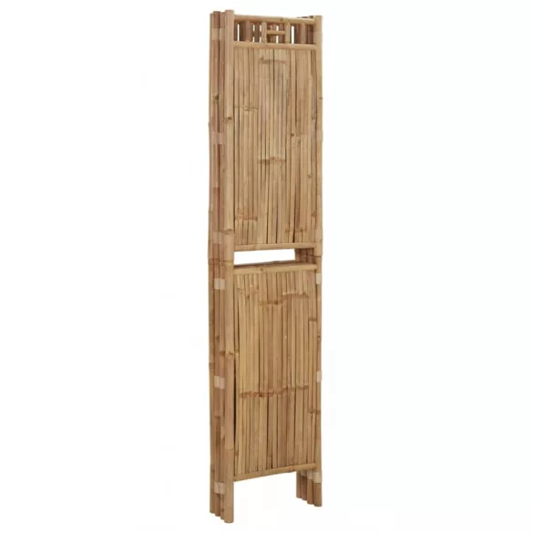 4 paneles bambusz térelválasztó 160 x 180 cm
