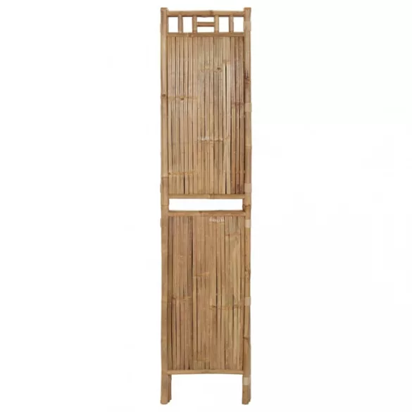 4 paneles bambusz térelválasztó 160 x 180 cm