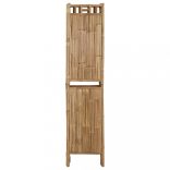 5 paneles bambusz paraván 200 x 180 cm