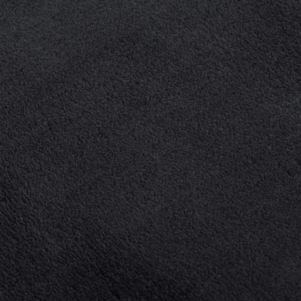fekete csúszásmentes rövid szálú mosható szőnyeg 160 x 230 cm