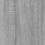 3 az 1-ben szürke sonoma szerelt fa cipőszekrény szett