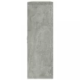 8-rekeszes betonszürke fali bemutatópolc