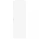 magasfényű fehér 8-rekeszes bemutatópolc