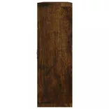 füstös tölgy színű 8-rekeszes bemutatópolc