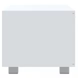 fehér szerelt fa TV-szekrény 120 x 40,5 x 35 cm