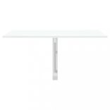 magasfényűfehér szerelt fa összecsukható fali asztal100x60x56cm