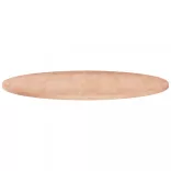 kerek kezeletlen tömör tölgyfa asztallap Ø70 x 1,5 cm