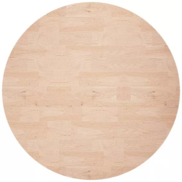 kerek kezeletlen tömör tölgyfa asztallap Ø70 x 2,5 cm