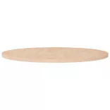 kerek kezeletlen tömör tölgyfa asztallap Ø90 x 2,5 cm