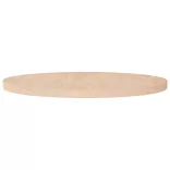 kerek kezeletlen tömör tölgyfa asztallap Ø90 x 4 cm