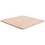 kezeletlen tömör tölgyfa négyzet asztallap 50x50x1,5 cm