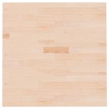 kezeletlen tömör tölgyfa négyzet asztallap 70x70x1,5 cm