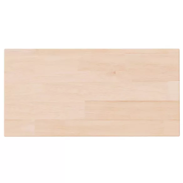 kezeletlen tömör tölgyfa polclap 40x20x1,5 cm