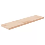 kezeletlen tömör tölgyfa polclap 80 x 20 x 2,5 cm