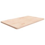 kezeletlen tömör fa fürdőszobai pult 100x60x2,5 cm