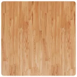 világosbarna kezelt tömör tölgyfa négyzet asztallap 90x90x1,5cm