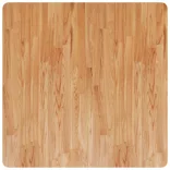 világosbarna kezelt tömör tölgyfa négyzet asztallap 80x80x2,5cm