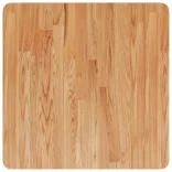 világosbarna kezelt tömör tölgyfa négyzet asztallap 60x60x4 cm