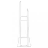 szabadon álló fehér vas törölközőtartó 48 x 24 x 78,5 cm