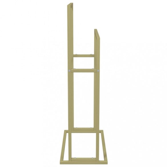 aranyszínű vas szabadon álló törölközőtartó 48 x 24 x 78,5 cm