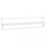 fehér vas törölközőtartó 95 x 25 x 22 cm