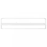 fehér vas törölközőtartó 95 x 25 x 22 cm