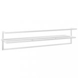 fehér vas törölközőtartó 95 x 25 x 22 cm