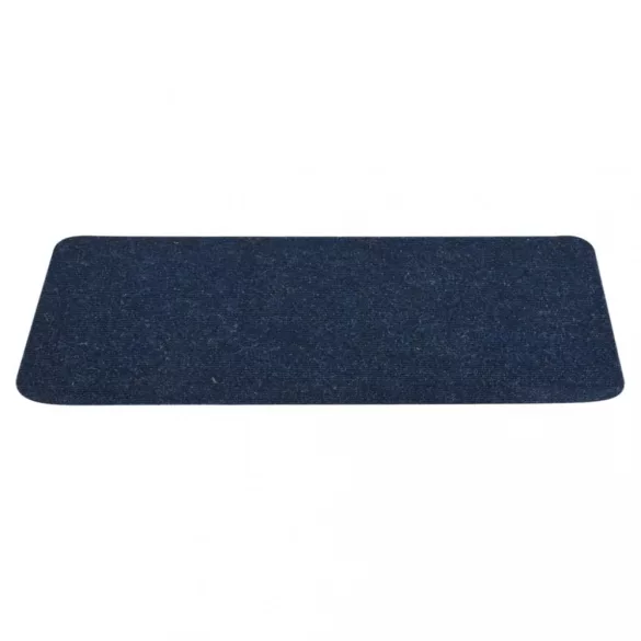15 db kék öntapadó lépcsőszőnyeg 65x24,5x3,5 cm